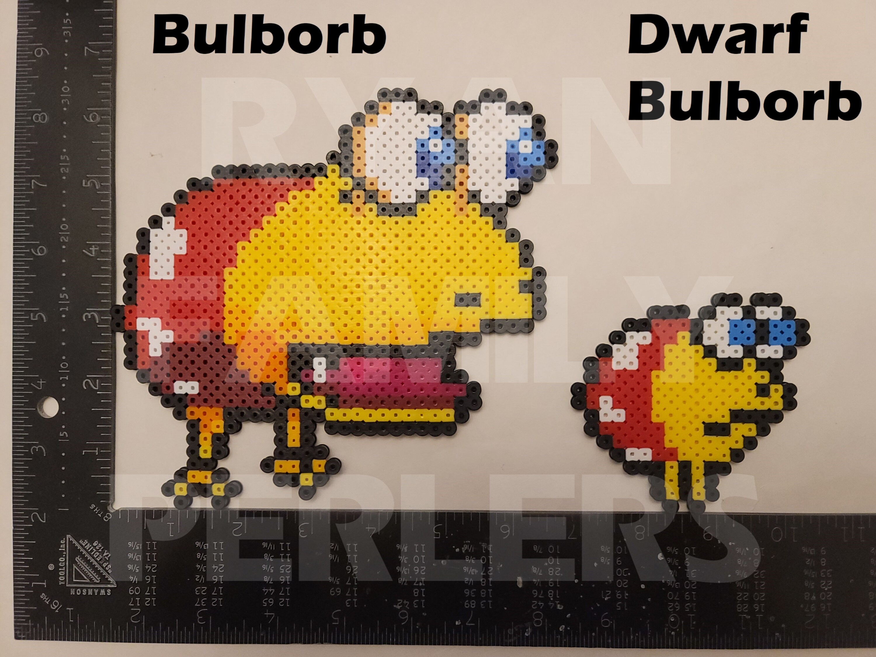 Pikmin Perler Beads 2025