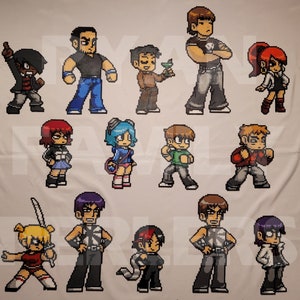 Scott Pilgrim Vs The World Perlers - FREE US SHIPPING!