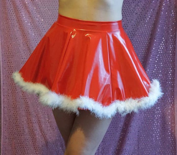 vinyl skater dress