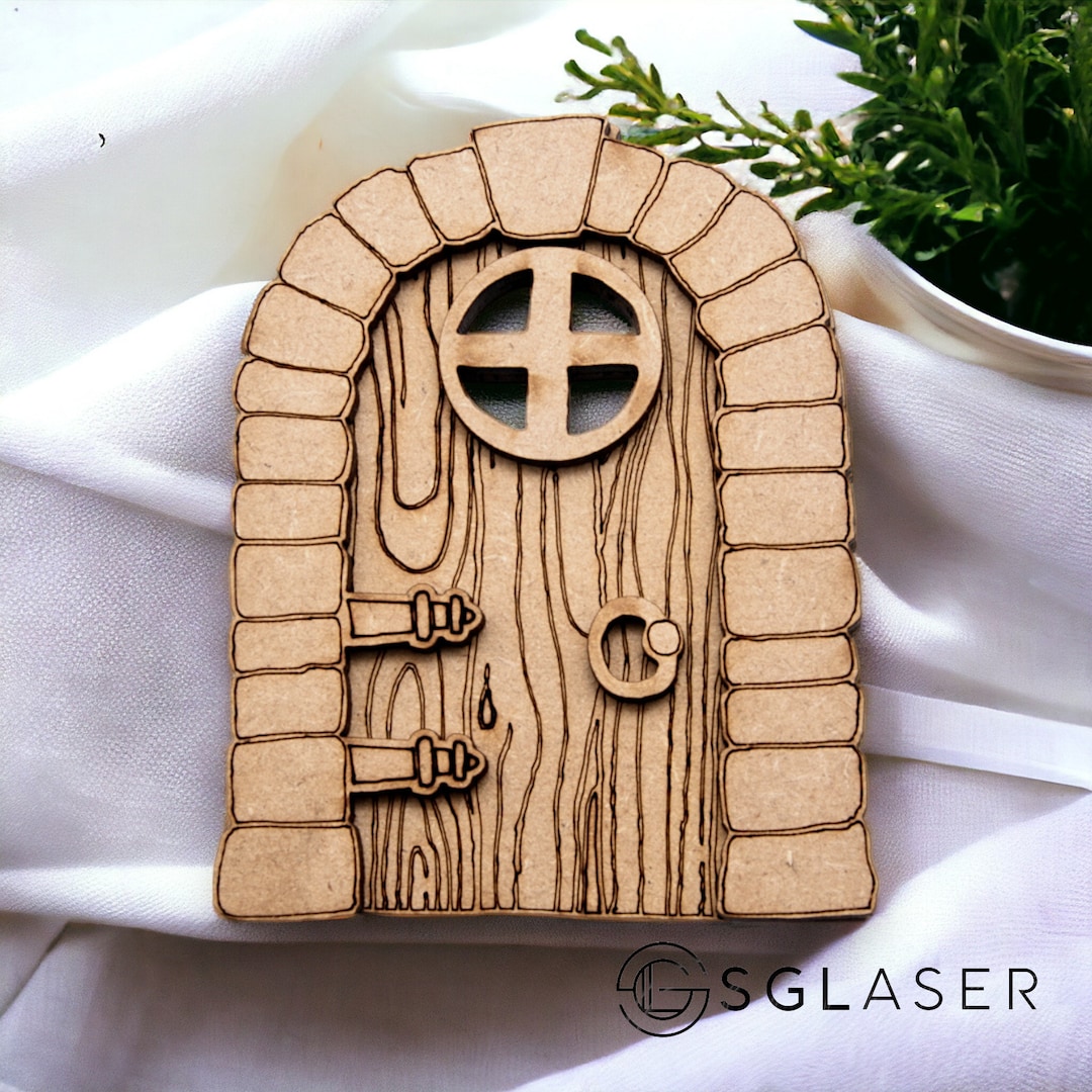 Escultura Miniatura De Hadas De Elfo Puerta De Jardín | Envío Gratis