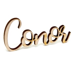 Placa de madeira com nome | Placa de madeira com nome | Nomes personalizados | letras de madeira | nomes | cartas | placa de identificação da casa | placa de identificação da casa | L1006