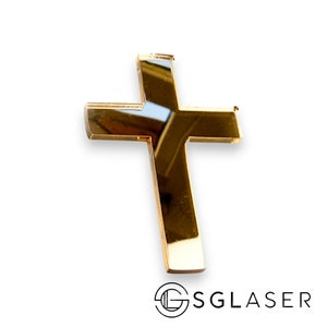 Decoração de bolo cruzado 5 peças, topper de pingente de bolo cruzado acrílico, decoração de bolo acrílico batismo cruz bolo charme celebração religiosa-A2808