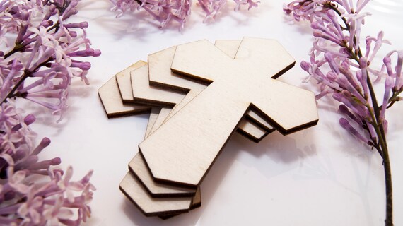 10x De Madera Nuevo Bebé Etiqueta de Regalo Artesanía Adorno de tarjeta formas Scrapbook hacer arte