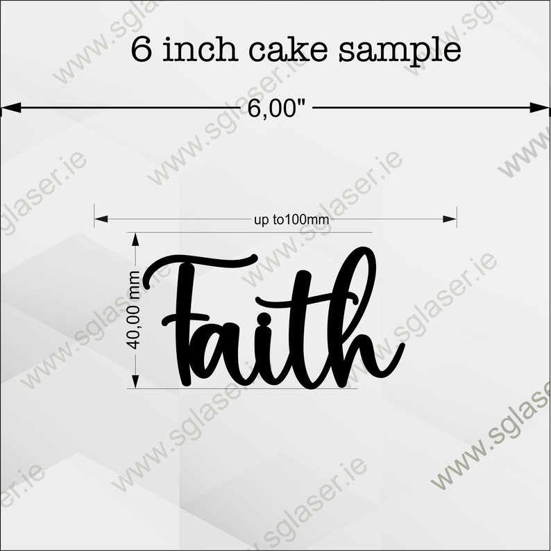 Cake Topper Inscription Sample Cake Name Topper | Cake Topper | Custom Cake Toppers | Cake Charms ...