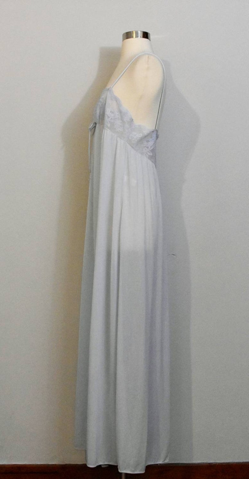 Behind Every Olga There Really Is An Olga Blue 1960s Olga Nightgown