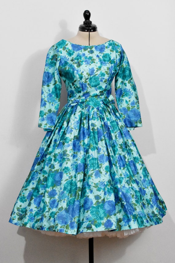 Jerell Jr. New York Blue 50s/60s Dress - image 2