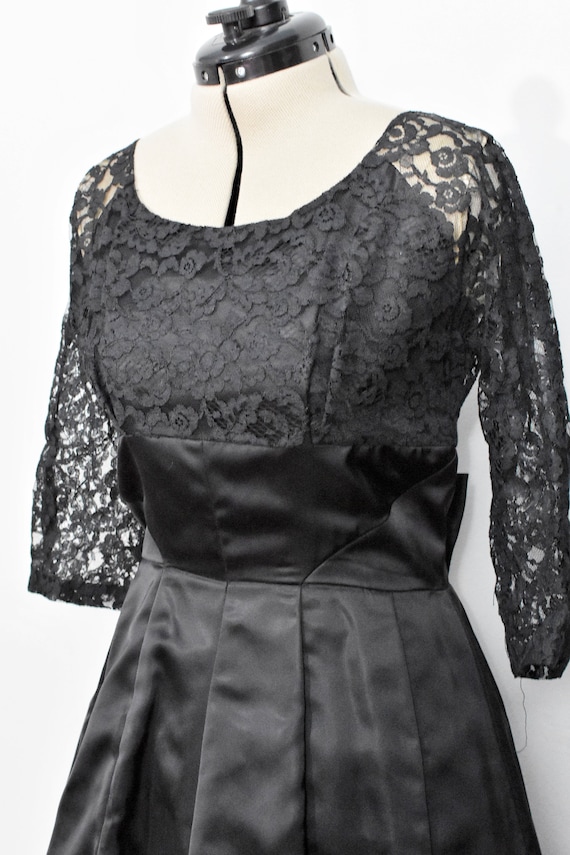 Toby Lynn New York Black 50s Cocktail Dress - image 6