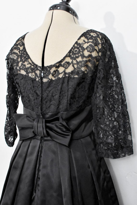 Toby Lynn New York Black 50s Cocktail Dress - image 5