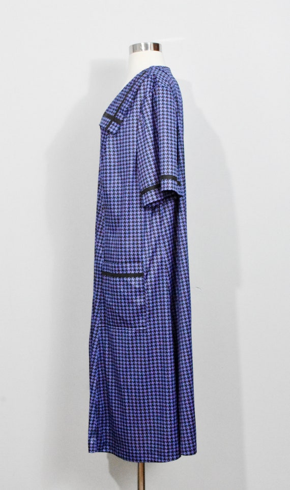 Purple Houndstooth Housedress by Yakko - image 4