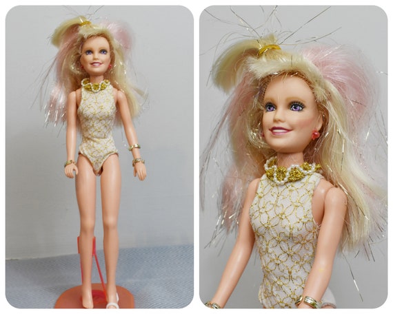glitter and gold jem doll