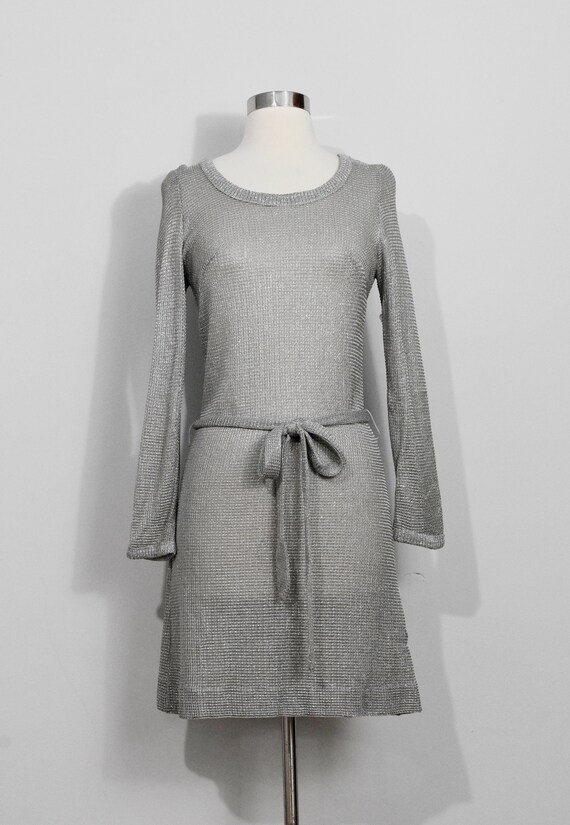 Jonathan Logan 60s/70s Metallic Knit Dress - image 2