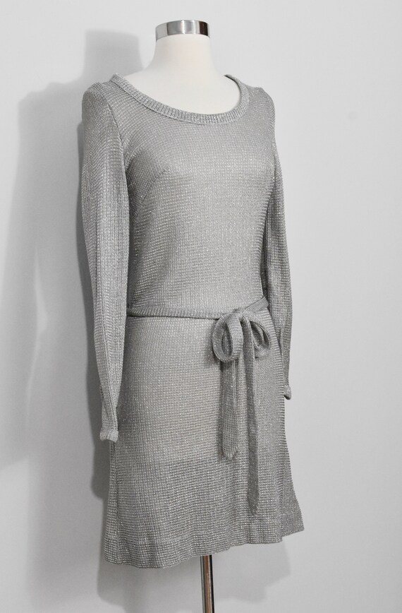 Jonathan Logan 60s/70s Metallic Knit Dress - image 6