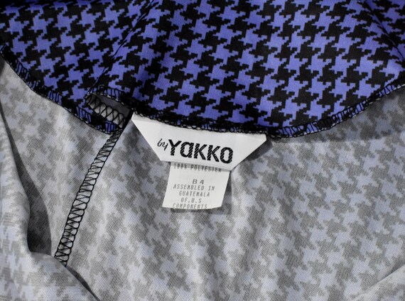 Purple Houndstooth Housedress by Yakko - image 8