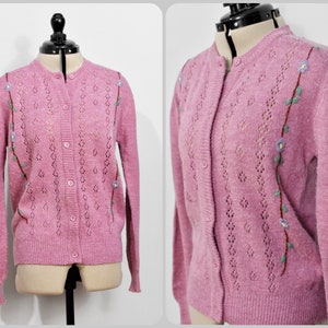 Atleigh Pink 80s Cardigan