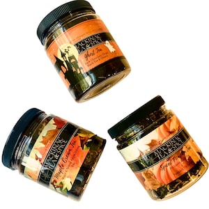 FALL TEA TRIO |  Loose Leaf Tea | Spiced Pumpkin Tea, Ghost, Maple cream