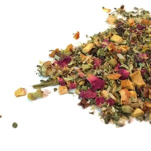 CHARLEVOIX NIGHTS Floral Lavender Tea/Enlightening Blend of fruit & flower Tea image 4