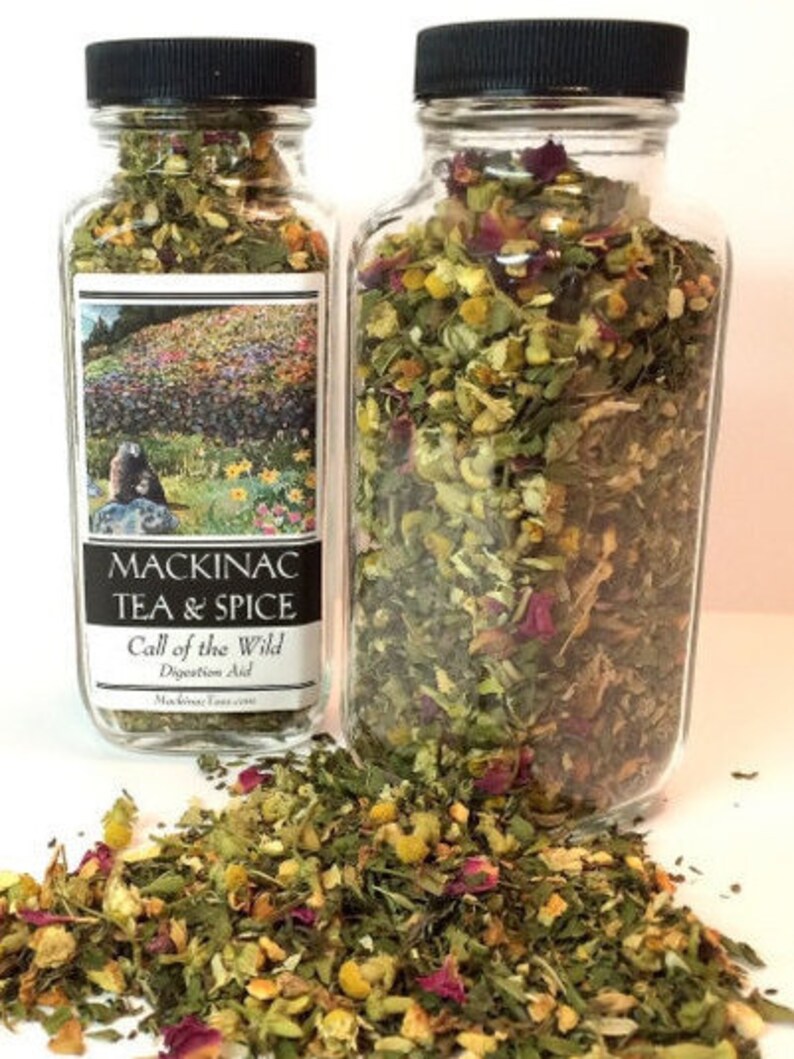 CALL of THE WILD Peppermint Chamomile Tea destress and Etsy