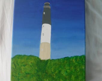 Hand Painted Canvas - Lighthouse