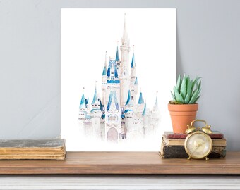 Disney Watercolor Etsy disney watercolor etsy