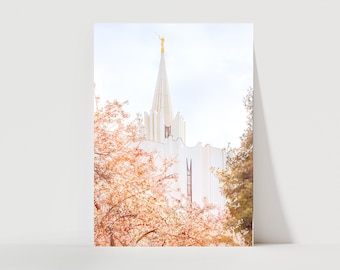 Jordan River LDS Temple Photography Print