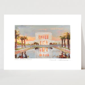 Mesa, Arizona LDS Temple Print