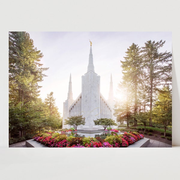 Portland LDS Temple Print