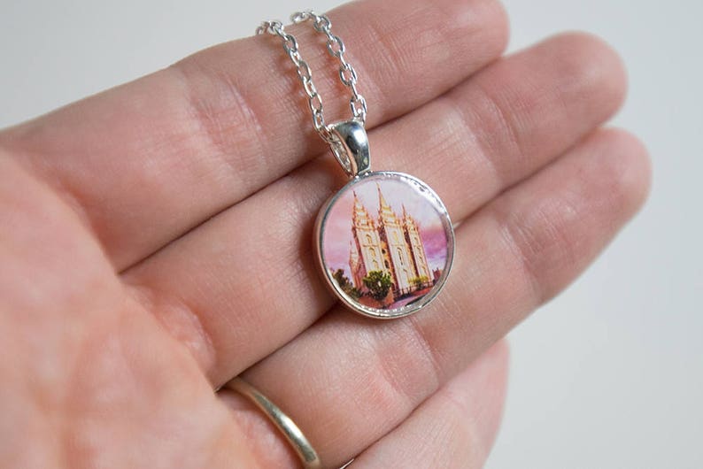 Select LDS Temple Necklaces Salt Lake City Provo City Etsy