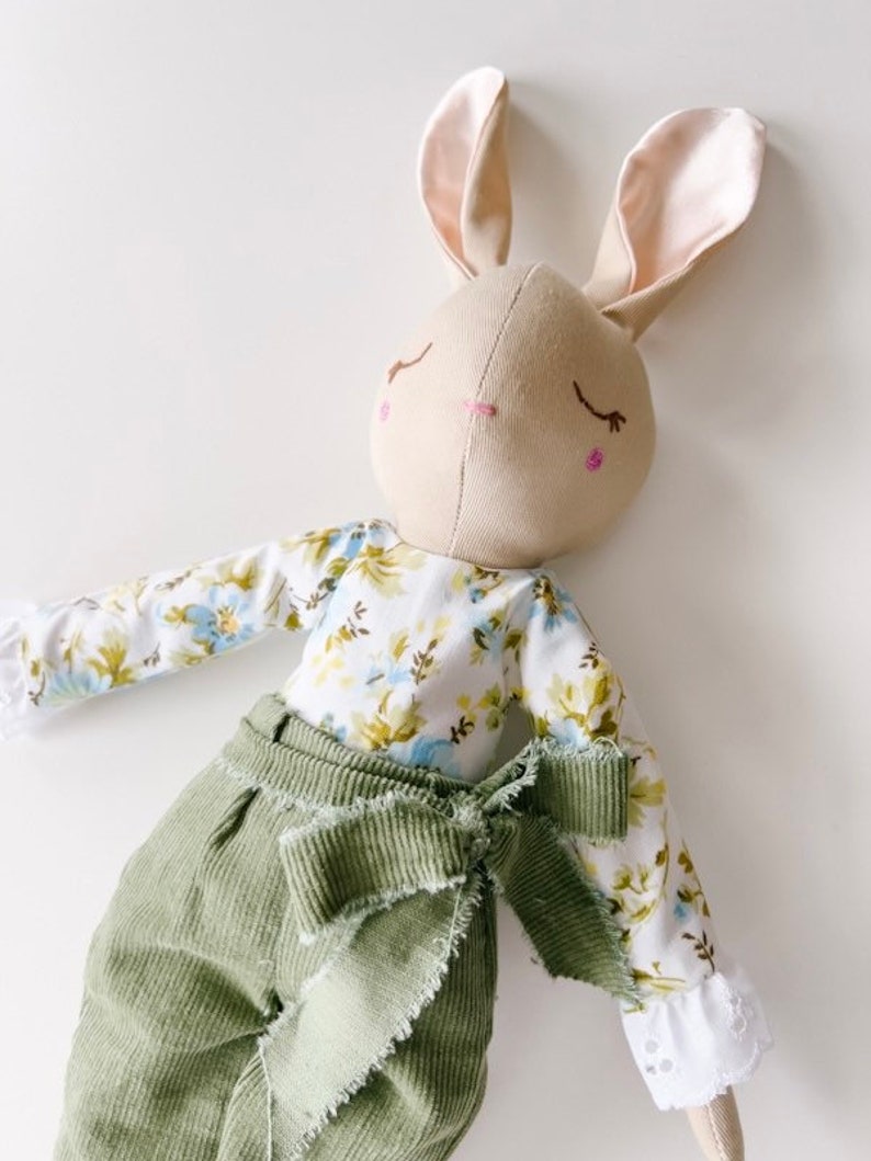Bunny stuffed doll / Easter gift / easter bunny / stuffed animal image 4