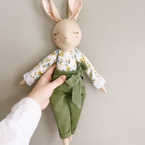 Bunny stuffed doll / Easter gift / easter bunny / stuffed animal image 5