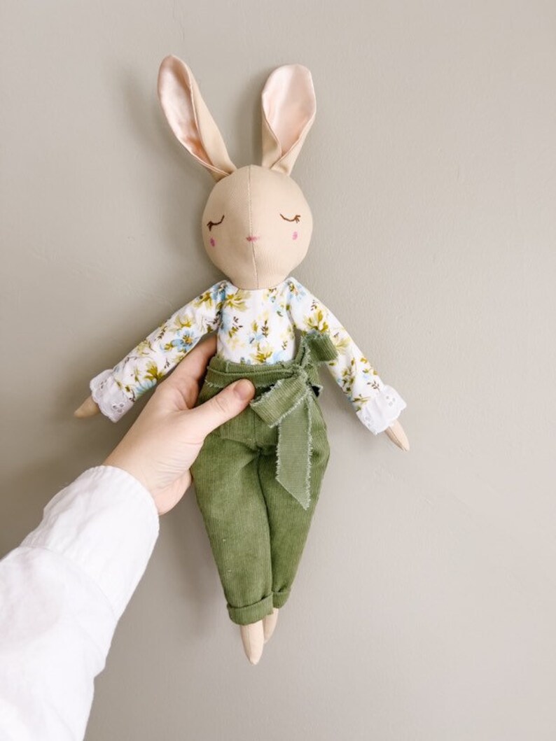 Bunny stuffed doll / Easter gift / easter bunny / stuffed animal image 5