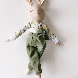 Bunny stuffed doll / Easter gift / easter bunny / stuffed animal image 2