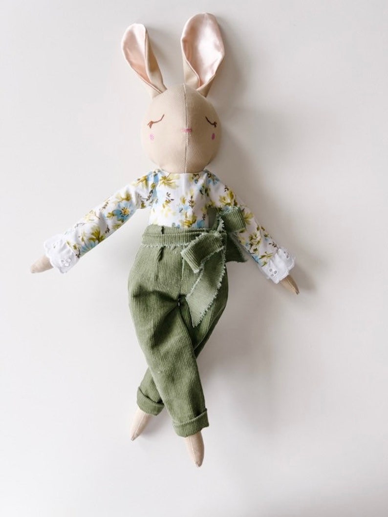 Bunny stuffed doll / Easter gift / easter bunny / stuffed animal image 2