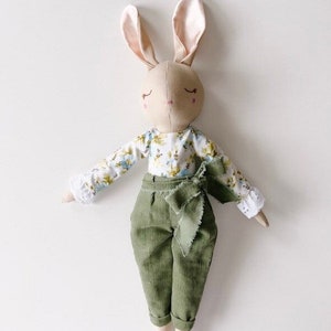 Bunny stuffed doll / Easter gift / easter bunny / stuffed animal