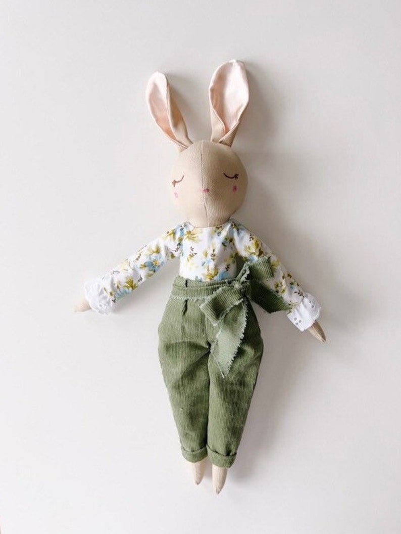 Bunny stuffed doll / Easter gift / easter bunny / stuffed animal image 1