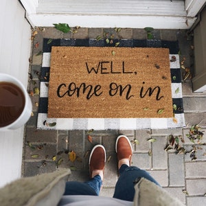 Come on in | doormat | custom doormat