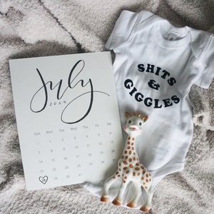Pregnancy announcement