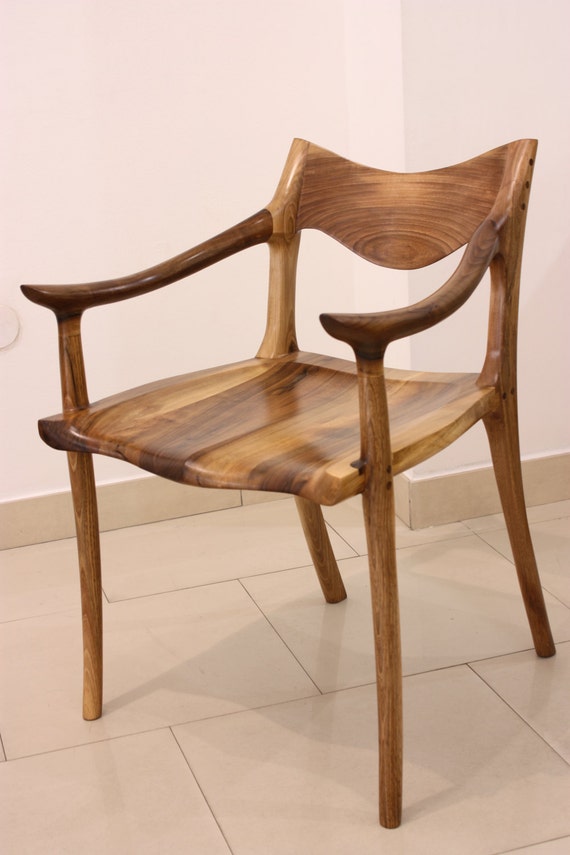 Low Back Chair Inspired By Sam Maloof Etsy