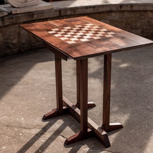 Chess table with drawer image 7