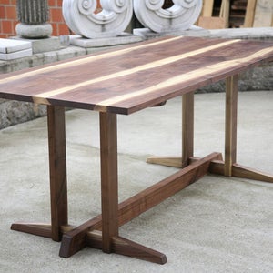 Canadian walnut dining table