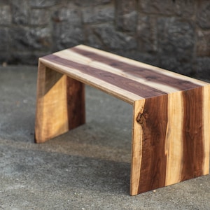 Asymmetrical bench - smaller version