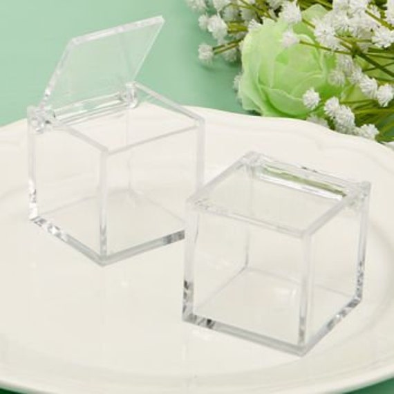 Buy Plastic Box: Clear and Small Miniature Size. free Shipping