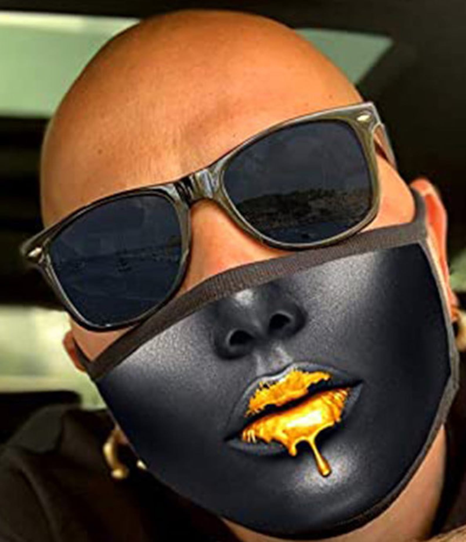 Face Mask Big Mouth Design. Show Your SMILE Etsy