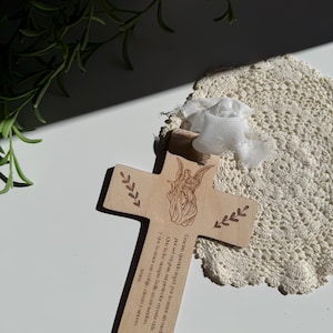 Angel de la guarda  | personalized cross