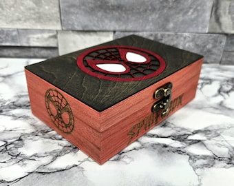 SPIDEY Box Spiderman inspired Miles Morales Gift Box Personalization available