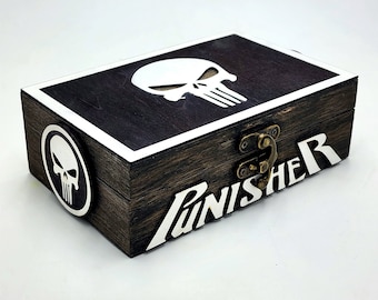 Punisher Box Personalization Available Punisher inspired
