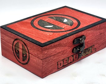 DEADPOOL inspired Gift Box Personalization available