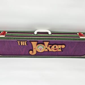 Custom Made Joker Pool cue case Holds 2 butts and 4 shafts