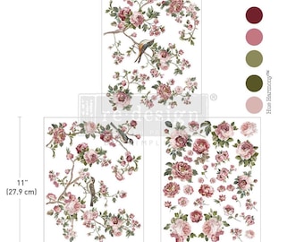 The Enchanted Grove - Rediseño con Prima - Katcha - Transferencia para frotar - Muebles - Scrapbooking - Envío rápido