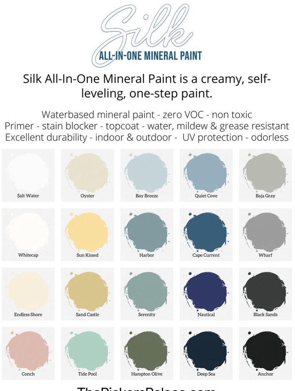 Dixie Bell All In One Silk Mineral Paint FAST SHIPPING Etsy