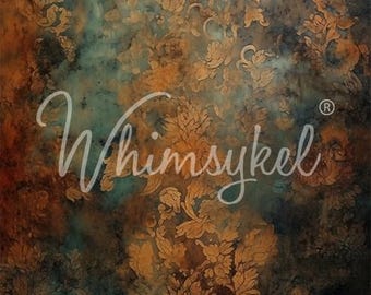 Pátina barroca - Papel para decoupage de muebles de Whimsykel Design - Envío rápido